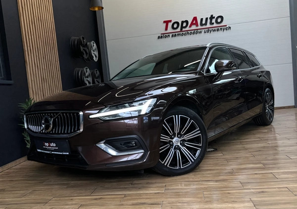 Volvo V60 cena 94900 przebieg: 149000, rok produkcji 2018 z Nowy Dwór Mazowiecki małe 667